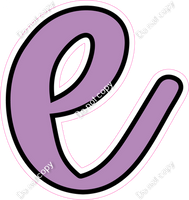 CUL 23.5" Individuals - Flat Lavender e