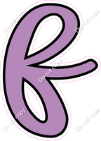 CUL 23.5" Individuals - Flat Lavender f