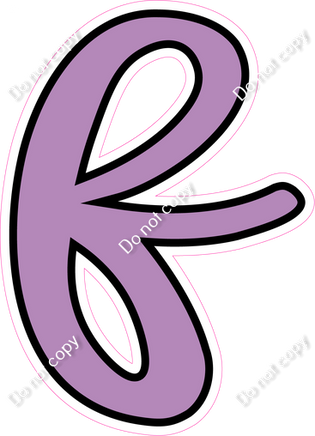 CUL 23.5" Individuals - Flat Lavender f