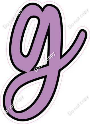 CUL 23.5" Individuals - Flat Lavender g