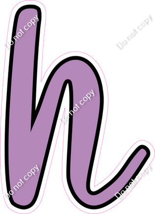 CUL 23.5" Individuals - Flat Lavender h