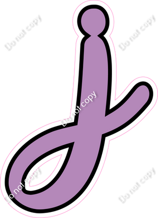 CUL 23.5" Individuals - Flat Lavender j