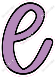 CUL 23.5" Individuals - Flat Lavender l