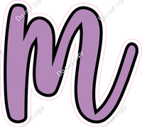 CUL 23.5" Individuals - Flat Lavender m