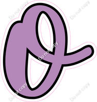 CUL 23.5" Individuals - Flat Lavender o