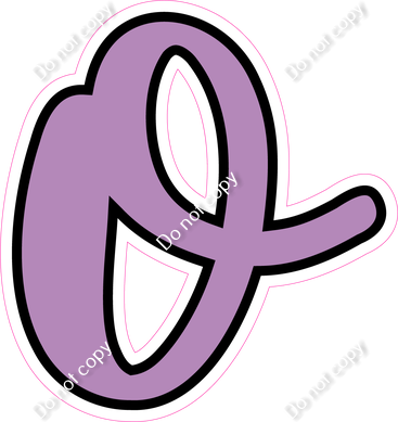 CUL 23.5" Individuals - Flat Lavender o