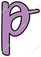 CUL 23.5" Individuals - Flat Lavender p