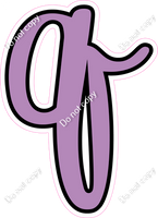 CUL 23.5" Individuals - Flat Lavender q