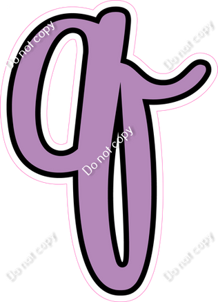 CUL 23.5" Individuals - Flat Lavender q