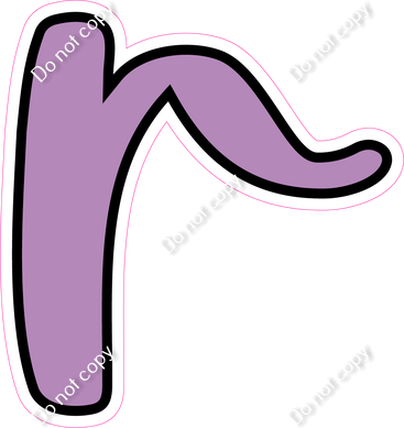 CUL 23.5" Individuals - Flat Lavender r