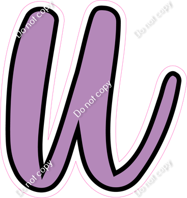 CUL 23.5" Individuals - Flat Lavender u