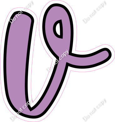 CUL 23.5" Individuals - Flat Lavender v