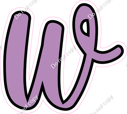 CUL 23.5" Individuals - Flat Lavender w