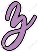 CUL 23.5" Individuals - Flat Lavender z