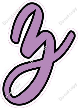 CUL 23.5" Individuals - Flat Lavender z