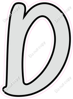 CUL 23.5" Individuals - Flat Light Grey D