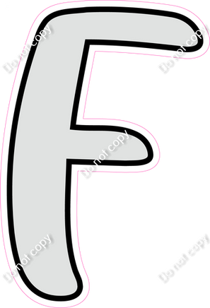 CUL 23.5" Individuals - Flat Light Grey F