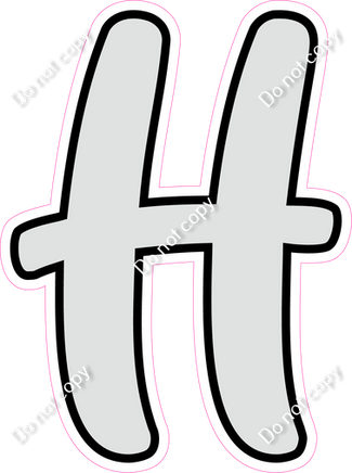 CUL 23.5" Individuals - Flat Light Grey H