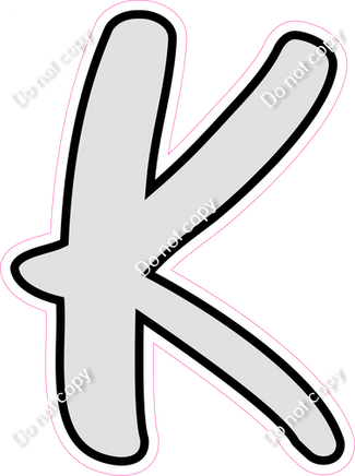 CUL 23.5" Individuals - Flat Light Grey K