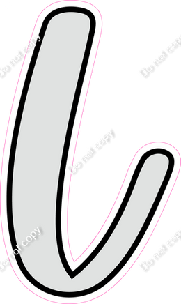 CUL 23.5" Individuals - Flat Light Grey L