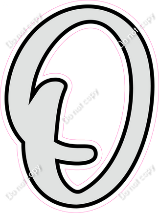 CUL 23.5" Individuals - Flat Light Grey O