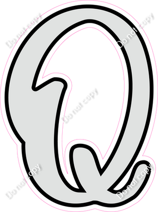 CUL 23.5" Individuals - Flat Light Grey Q