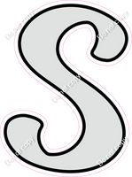 CUL 23.5" Individuals - Flat Light Grey S