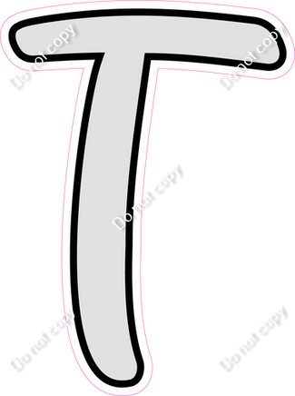 CUL 23.5" Individuals - Flat Light Grey T