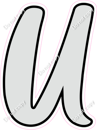 CUL 23.5" Individuals - Flat Light Grey U