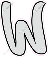 CUL 23.5" Individuals - Flat Light Grey W