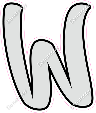 CUL 23.5" Individuals - Flat Light Grey W