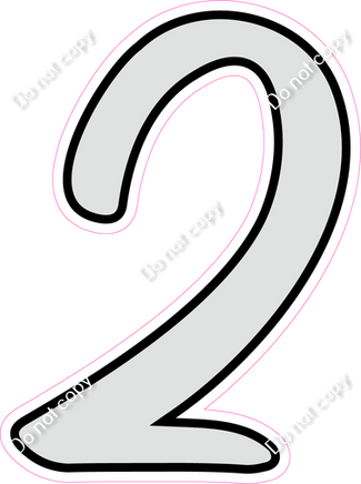 CUL 23.5" Individuals - Flat Light Grey 2