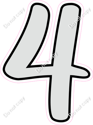 CUL 23.5" Individuals - Flat Light Grey 4