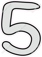 CUL 23.5" Individuals - Flat Light Grey 5