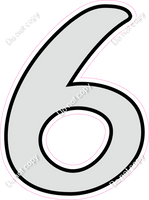 CUL 23.5" Individuals - Flat Light Grey 6