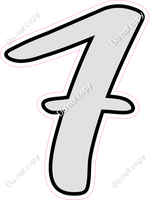 CUL 23.5" Individuals - Flat Light Grey 7