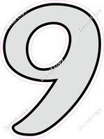 CUL 23.5" Individuals - Flat Light Grey 9