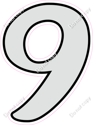 CUL 23.5" Individuals - Flat Light Grey 9