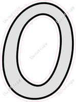 CUL 23.5" Individuals - Flat Light Grey