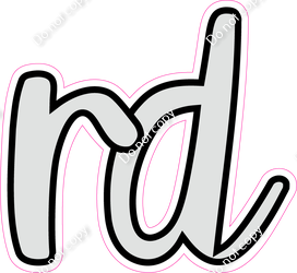 CUL 23.5" Individuals - Flat Light Grey RD