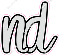 CUL 23.5" Individuals - Flat Light Grey ND