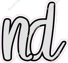 CUL 23.5" Individuals - Flat Light Grey ND