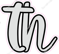 CUL 23.5" Individuals - Flat Light Grey TH