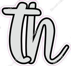 CUL 23.5" Individuals - Flat Light Grey TH