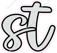 CUL 23.5" Individuals - Flat Light Grey ST