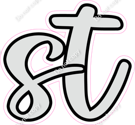 CUL 23.5" Individuals - Flat Light Grey ST