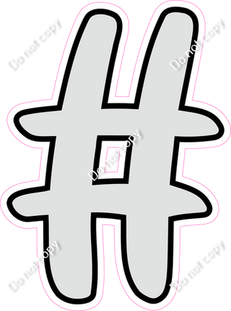 CUL 23.5" Individuals - Flat Light Grey #