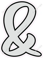 CUL 23.5" Individuals - Flat Light Grey &