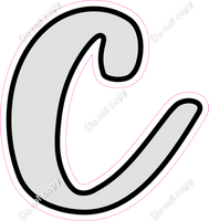 CUL 23.5" Individuals - Flat Light Grey c