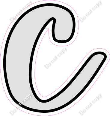 CUL 23.5" Individuals - Flat Light Grey c